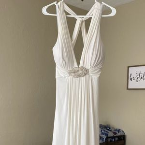 Ivory formal wedding gown David’s Bridal 12